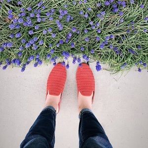 Caslon Coral Cut Out Mules